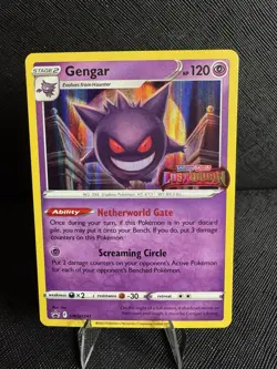 Gengar - (Prerelease) SWSH241 SWSH:Sword & Shield Promo Cards Stamped Holo *NM - Image 1
