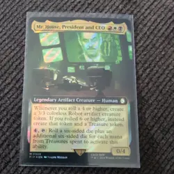 MTG - Mr. House, President and CEO [Extended Art - Surge Foil] - Fallout MINT - Image 1