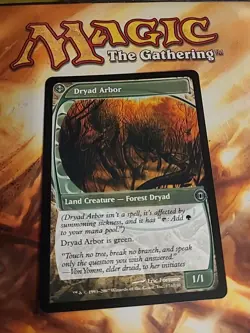 MTG Dryad Arbor - Future Sight - Magic the Gathering - NM - Image 1