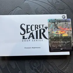 Rain of Filth #1547 Rainbow Foil Secret Lair Magic The Gathering - Image 1