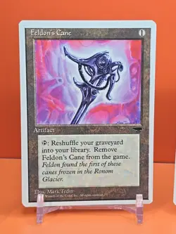 🟤🟤🟤 (4) 1995 Magic The Gathering FELDON'S CANE NEAR MINT 🟤🟤🟤 - Image 3