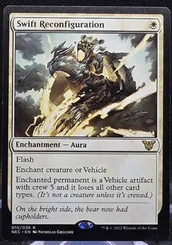 Swift Reconfiguration #10 Commander: Kamigawa: Neon Dynasty Regular Rare - Image 1