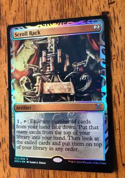 MTG English Scroll Rack NM Foil Kaladesh Inventions - Image 1