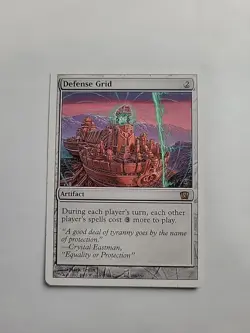 MTG - Defense Grid _ 8th Edition Regular Rare #296 - Image 1