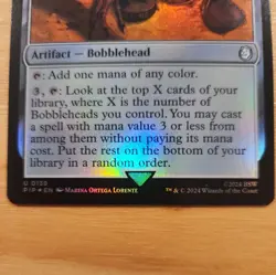 Perception Bobblehead Foil Universes Beyond: Fallout Magic The Gathering Foil - Image 2