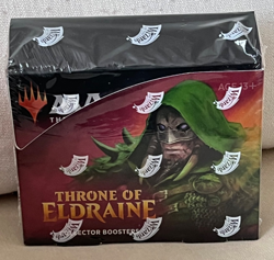 MTG Throne of Eldraine - Collector Booster Box [New Sealed] - Image 1