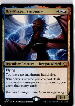 Niv-Mizzet, Visionary Foundations Regular NM Mythic 0123 - Image 1