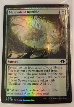 Malevolent Rumble Modern Horizons 3 Foil - Image 1