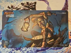 Goblin Guide Playmat Signed By Warren Mahy Grand Prix Pittsburgh 2015 Magic MTG - Image 1