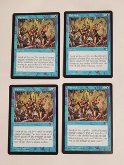 MTG Playset 4x Ransack (Stronghold/Blue/U) - BGM - Image 1