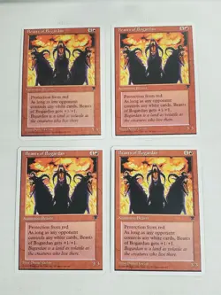 MTG Playset 4x Beasts of Bogardan (Chronicles/Red/U) - BGM - Image 1