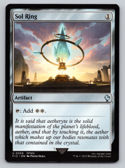 Sol Ring 359 - Commander: Final Fantasy MTG - Image 1
