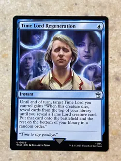MTG NM Time Lord Regeneration [Doctor Who] - Image 1