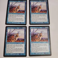 4x Brain Freeze #29/143 NEVER PLAYED MAGIC THE GATHERING MTG The List Reprints - Image 1
