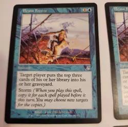 4x Brain Freeze #29/143 NEVER PLAYED MAGIC THE GATHERING MTG The List Reprints - Image 2