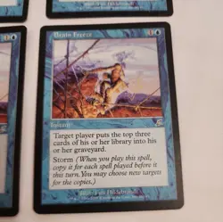 4x Brain Freeze #29/143 NEVER PLAYED MAGIC THE GATHERING MTG The List Reprints - Image 5