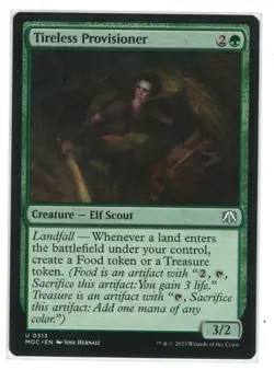 MTG Tireless Provisioner March of Machine Magic The Gathering TCG - Image 1