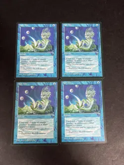 MTG Fallen Empires High Tide (Merfolk) Moderately played Common Playset - Image 1
