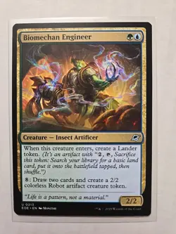 Biomechan Engineer - Edge of Eternities - LP - Uncommon - Creature - MTG - Image 1