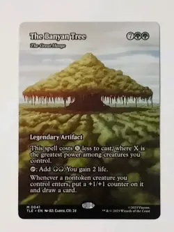 MtG Avatar The Banyan Tree The Great Henge Borderless NM Magic the Gathering - Image 1