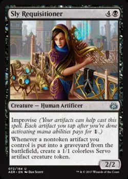 1 x Sly Requisitioner - Foil - Aether Revolt - NM-Mint - MTG - Image 1