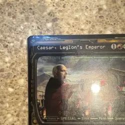 Caesar, Legion's Emperor (Showcase) (Surge Foil) Universes Beyond: Fallout Foil - Image 2