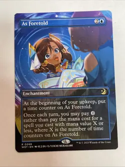 As Foretold (Anime Borderless) Wilds of Eldraine: Enchanting Tales #68 Rare - Image 1