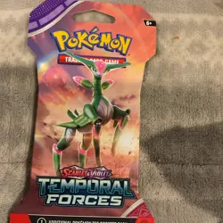 Pokemon Cards - Scarlet & Violet Temporal Forces BLISTER BOOSTER PACK (10 Cards) - Image 1