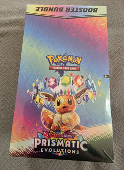 Prismatic Evolutions Sealed Booster Bundle Display Pokemon TCG - Image 1