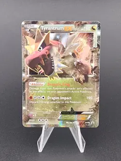 Pokemon Tyrantrum EX XY70 XY Black Star Promo Ultra Rare SEE PICS R - Image 1