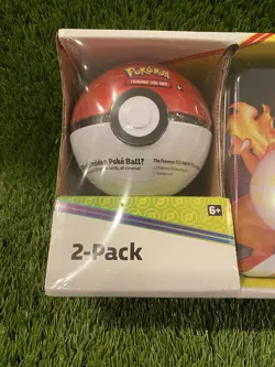 POKEMON 2021 TCG Treasure Chest Collectors Tin & Poke Ball - 8 Booster Packs - Image 5