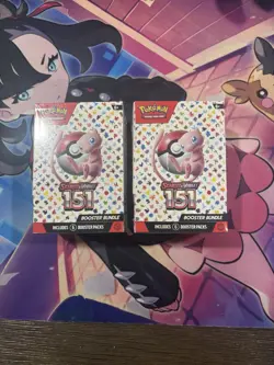 Pokemon TCG Scarlet & Violet 151 Booster Bundle - Lot of 2 - New/Sealed - Image 1