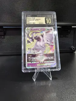 Japanese MEWTWO VSTAR 031/071 2022 Pokemon GO CGC Gem Mint 10 - Image 1