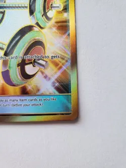 Pokemon TCG Bodybuilding Dumbbells Burning Shadows 161/147 Holo Secret Rare - Image 5