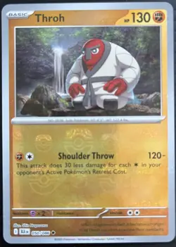 Throh 050/086 MASTERBALL S+V Black Bolt Pokemon TCG ENGLISH! NM/M - Image 1