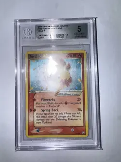 Pokemon Torchic Gold Star BGS 5+ 108/109 Ex Team Rocket Returns -no Charizard - Image 1