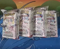 Pokemon Prismatic Evolutions Booster Pack Lot x20 Factory Sealed Loose Packs - Image 1
