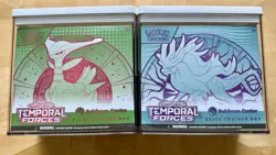 Temporal Forces Pokemon Center Exclusive ETB (Set of 2) SEALED + Cases! - Image 1