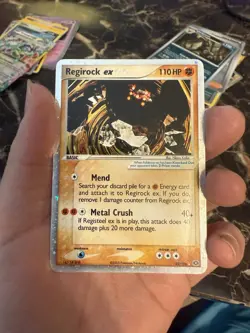 Regirock EX 99/106 - Ex Emerald 2005 Ultra Rare Holo Pokemon TCG - Image 1