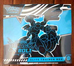 Pokemon TCG Scarlet and Violet Black Bolt ETB Elite Trainer Box Sealed - Image 1