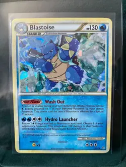 Blastoise Pokemon Unleashed 13 (Cracked Ice Holo) 013/095 Pokemon TCG - Image 1