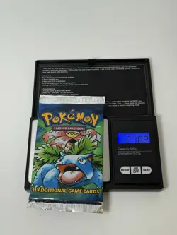 21.02g HEAVYU 1999 Pokemon Venusaur Art Base Set Booster Pack! Factory Sealed! - Image 1