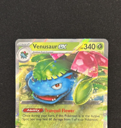 Pokemon Card Venusaur ex 001/142 Double Rare Stellar Crown Near Mint - Image 3