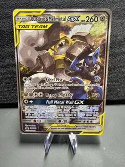 Pokemon TCG Lucario & Melmetal GX Tag Team Sun & Moon SM192 Promo Card - Image 1