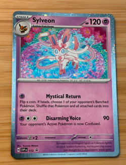 Sylveon - (Cosmos Holo) Promo SV: Scarlet & Violet Promo Cards 172 NM - Image 1
