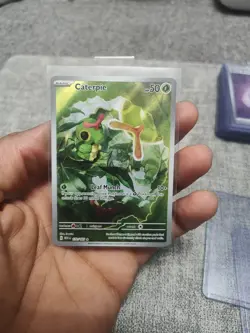 Pokemon Card - Scarlet & Violet 151 EN - Caterpie - Illustration Rare (172/165) - Image 1
