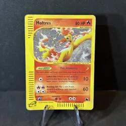 Moltres - H20/H32 - Pokemon Skyridge Holo Rare Card HP - Image 1