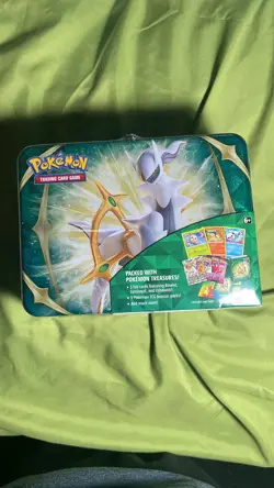 Pokemon TCG Arceus Collector Chest Spring 2022 Lunchbox Tin Set Cards Sealed New - Image 2