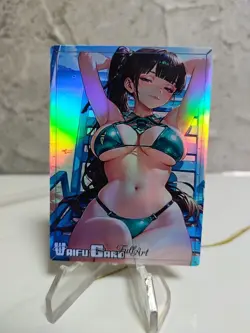 Eve Stellar Blade Trading Card Waifu Goddess Story Anime Girl holo Karte Manga - Image 1