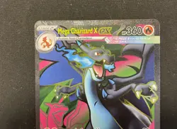 Mega Charizard X EX FULL ART 109/094 Phantasmal Flames Pokemon Card - Image 2